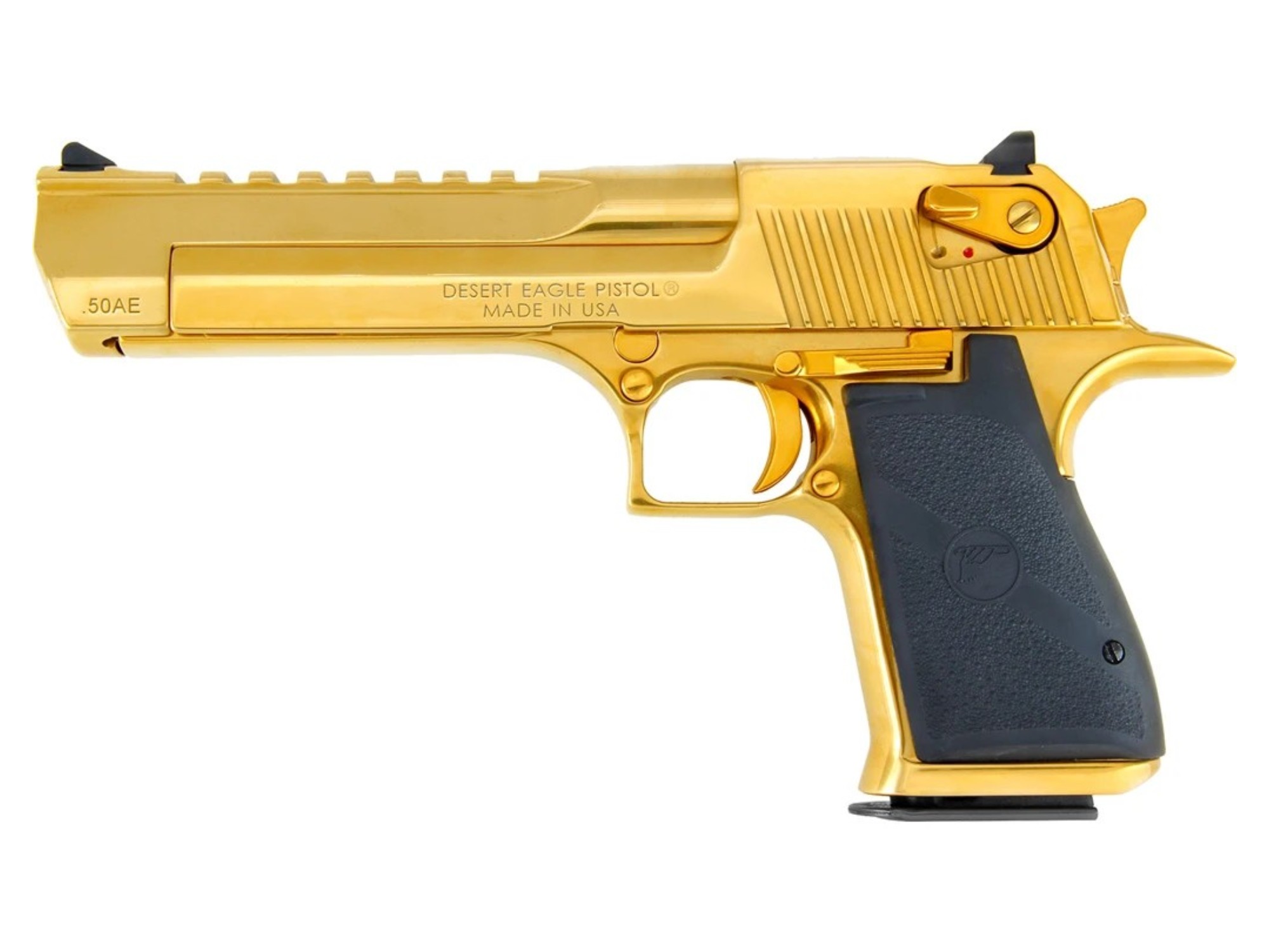 Magnum Research Mark XIX .50 AE 7rd, Titanium Gold