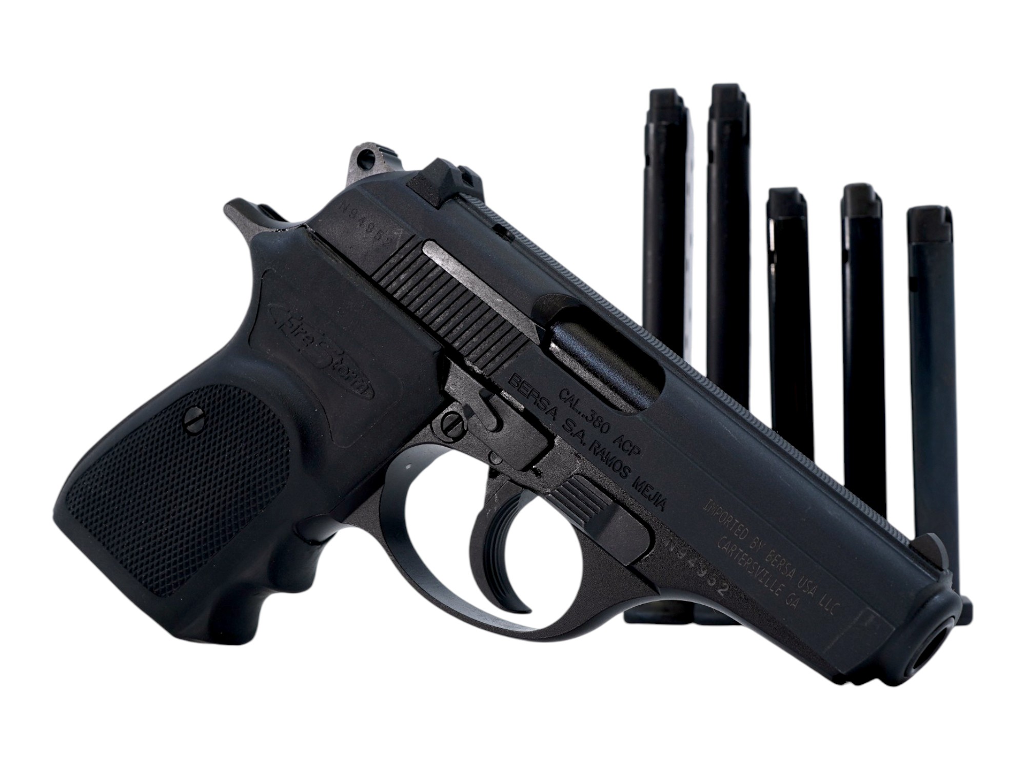 Bersa Firestorm 380 ACP 10rd, Black