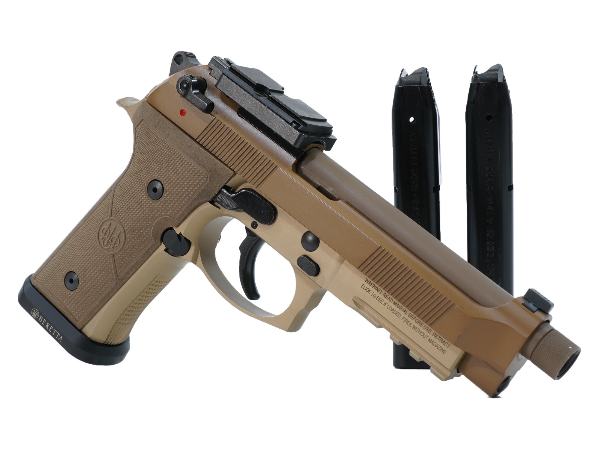 Beretta M9A4-G TB 9mm 20rd, FDE