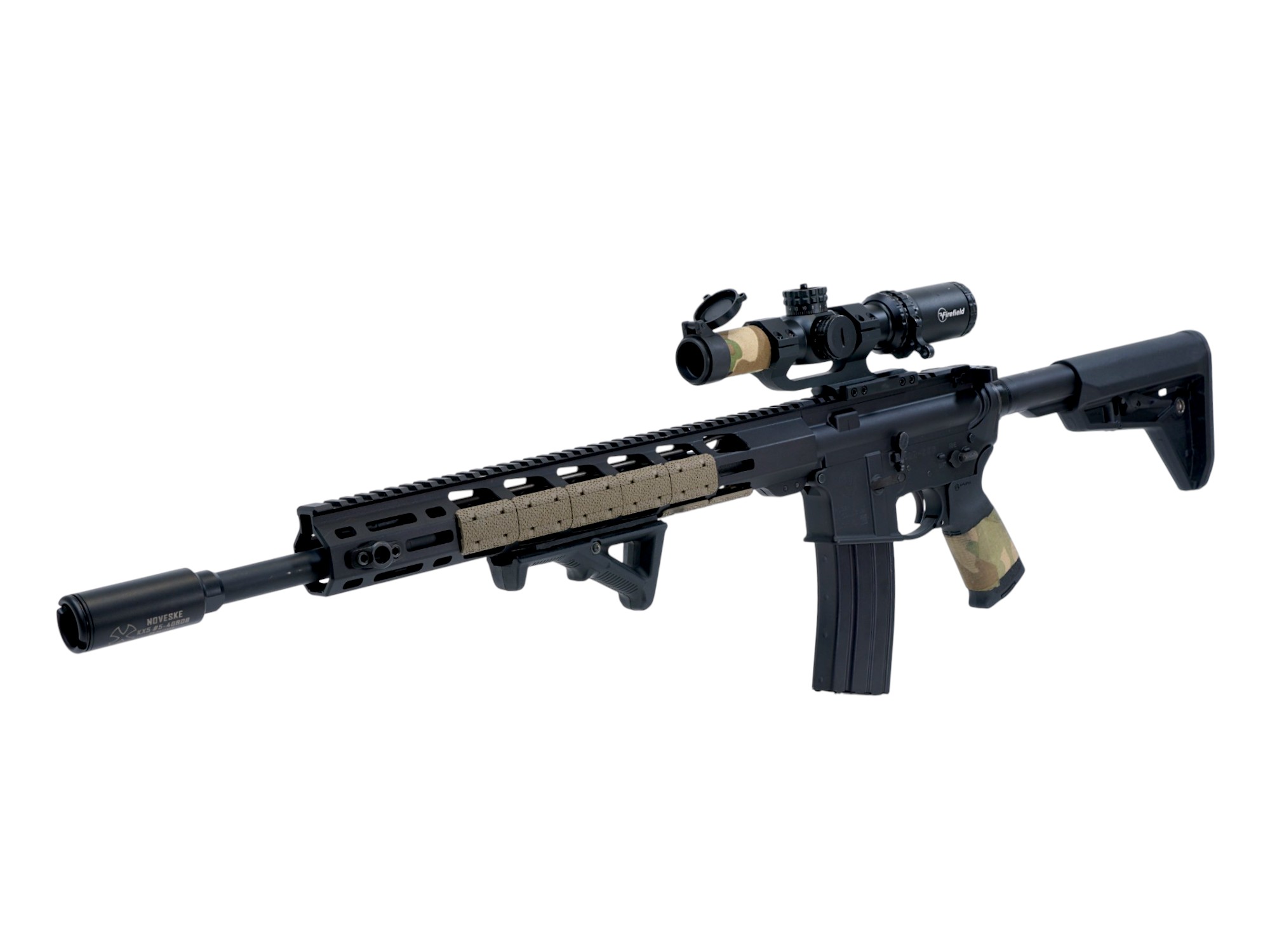 Ruger AR556 5.56 NATO 30rd + Firefield Scope And Noveske Brake