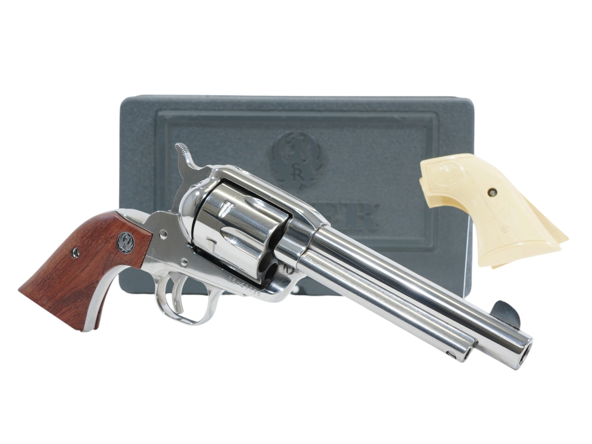 Ruger Vaquero Single Action .45 Colt 6rd, Polished Stainless
