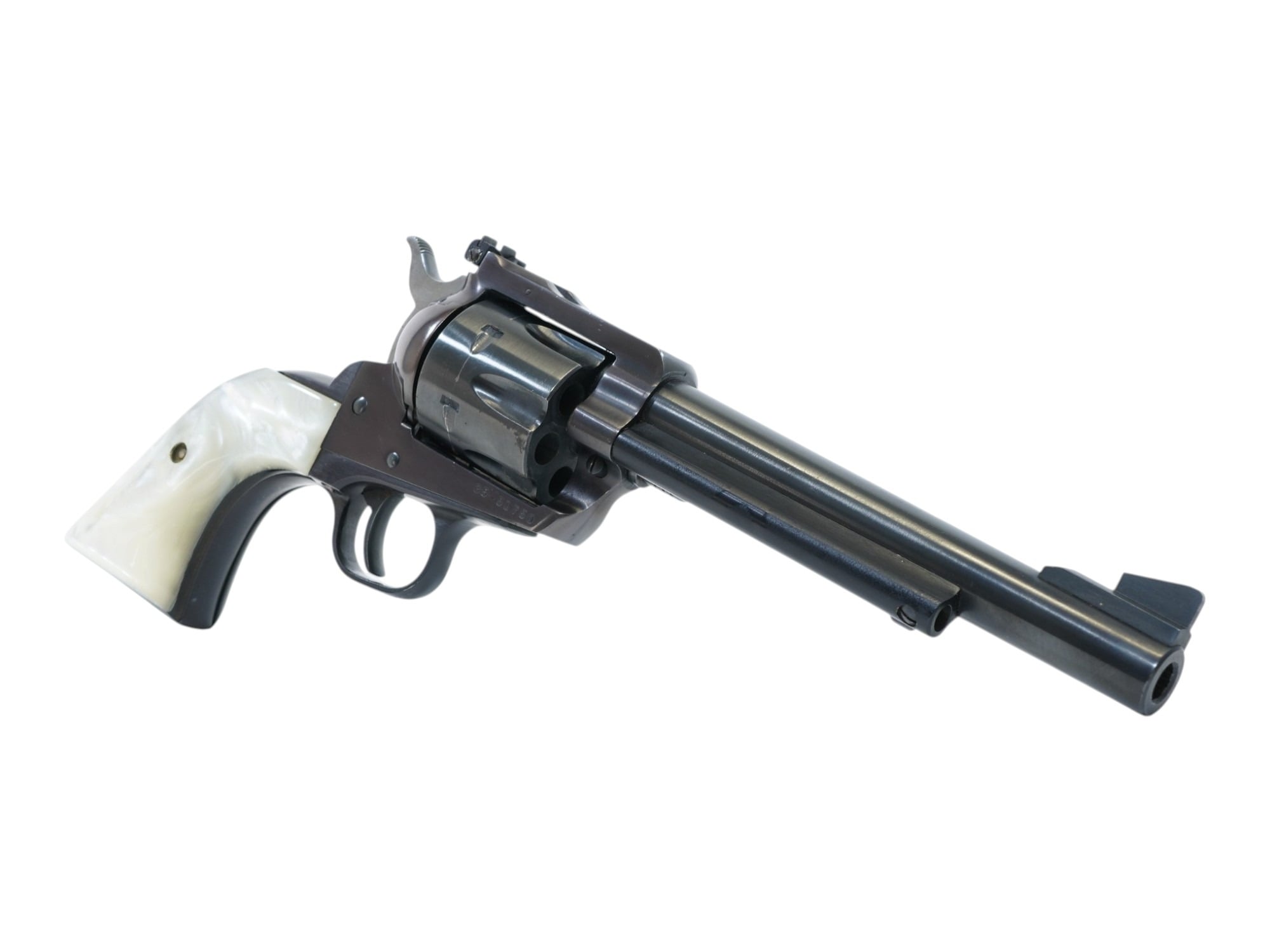 Ruger New Model Blackhawk .357 Magnum, Blued + Pearl Grips
