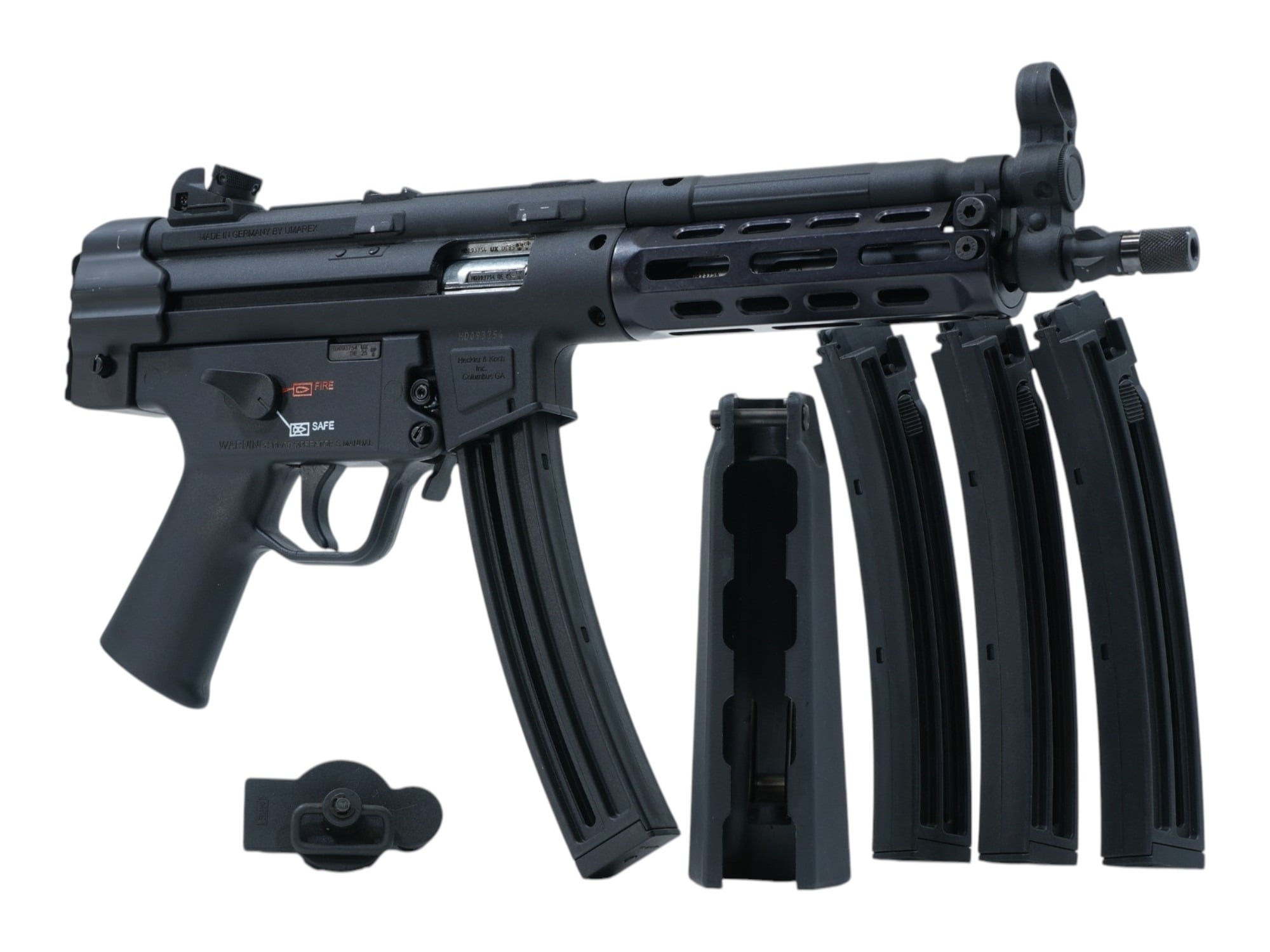 Heckler & Koch MP5 Pistol 8.5" 22 LR 25rd, Black