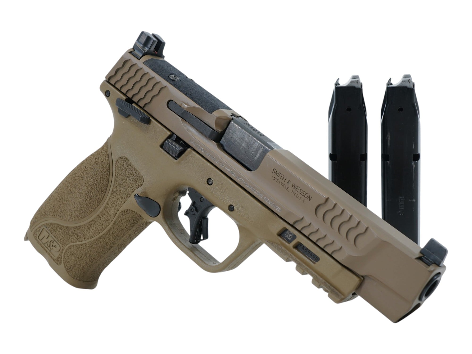Smith & Wesson M&P9 M2.0 9mm 17rd, FDE