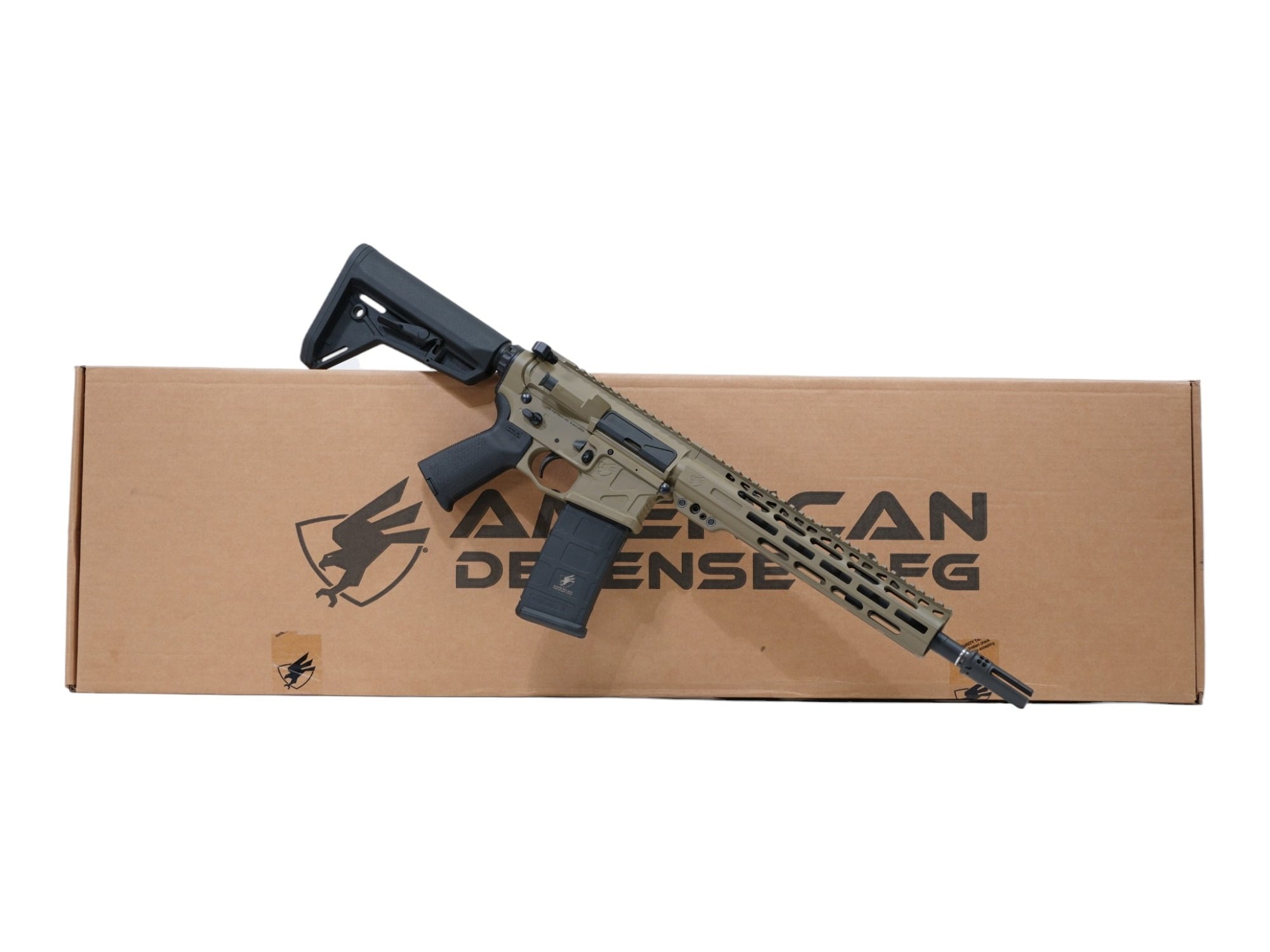 American Defense UIC MOD-2 SBR 12.5" 223 Wylde 30rd, FDE