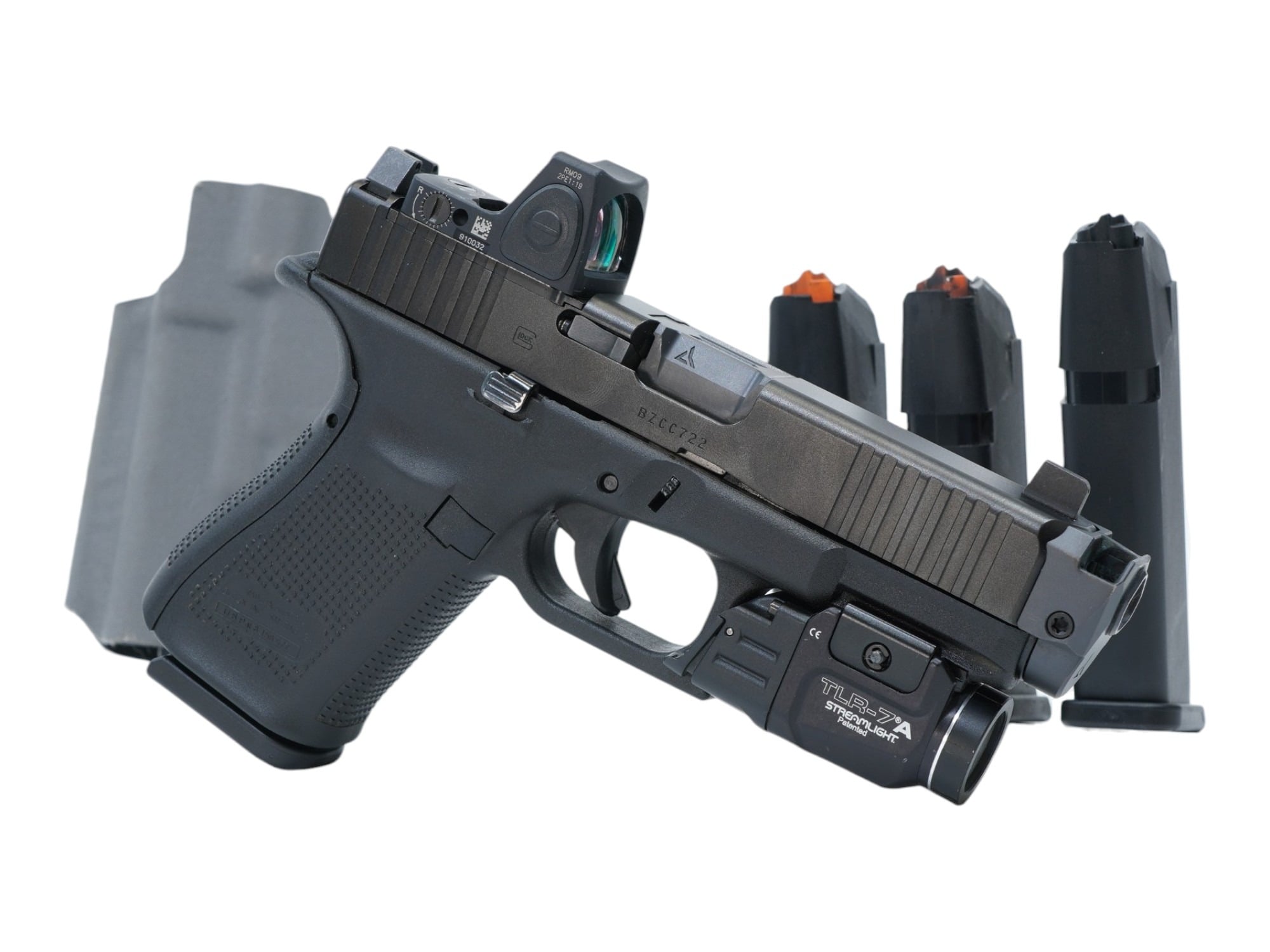 Glock 19 Gen5 9mm 15rd + Ramjet, Trijicon RMR