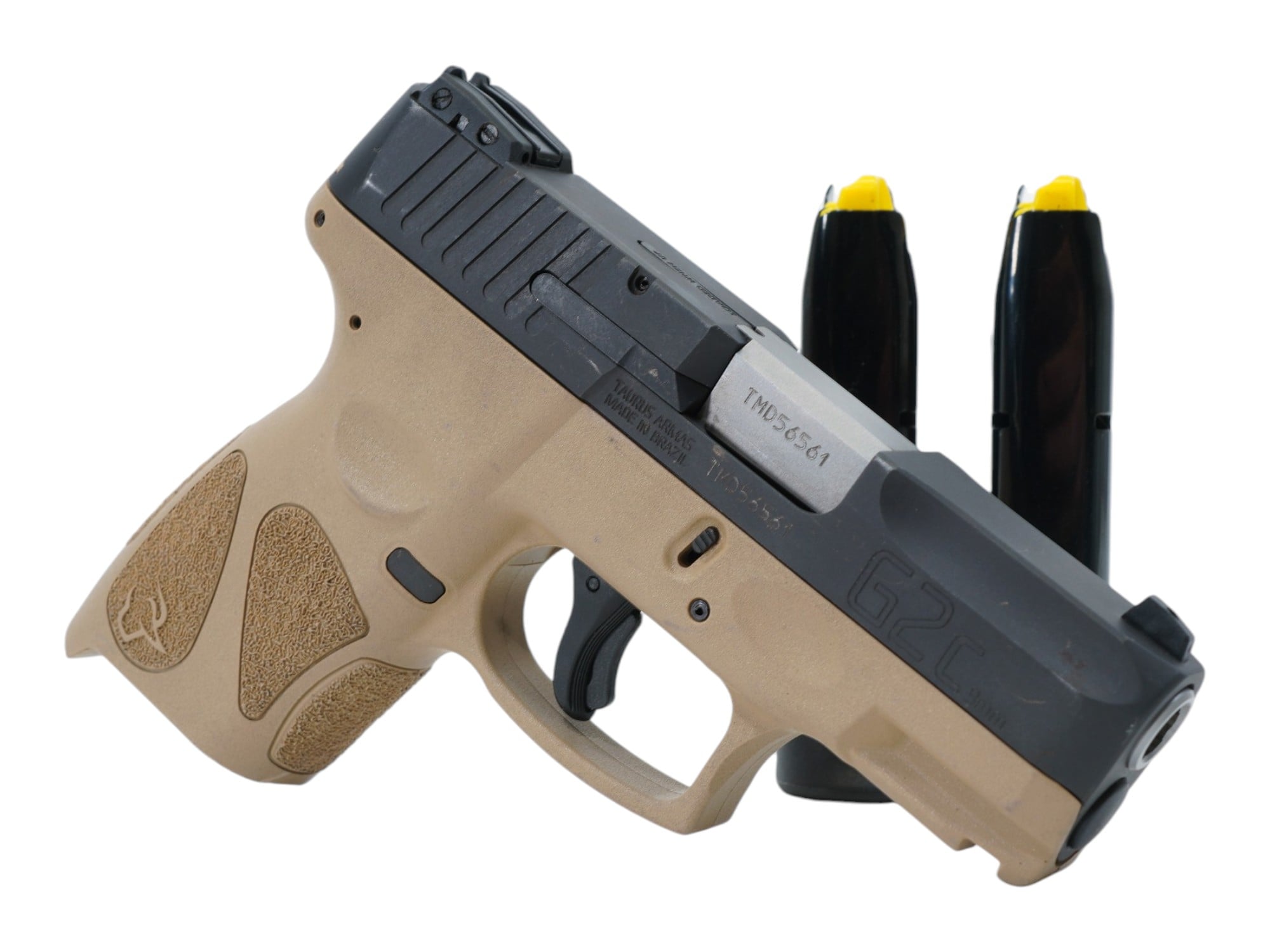 Taurus G2C 9mm 12rd, FDE Two Tone