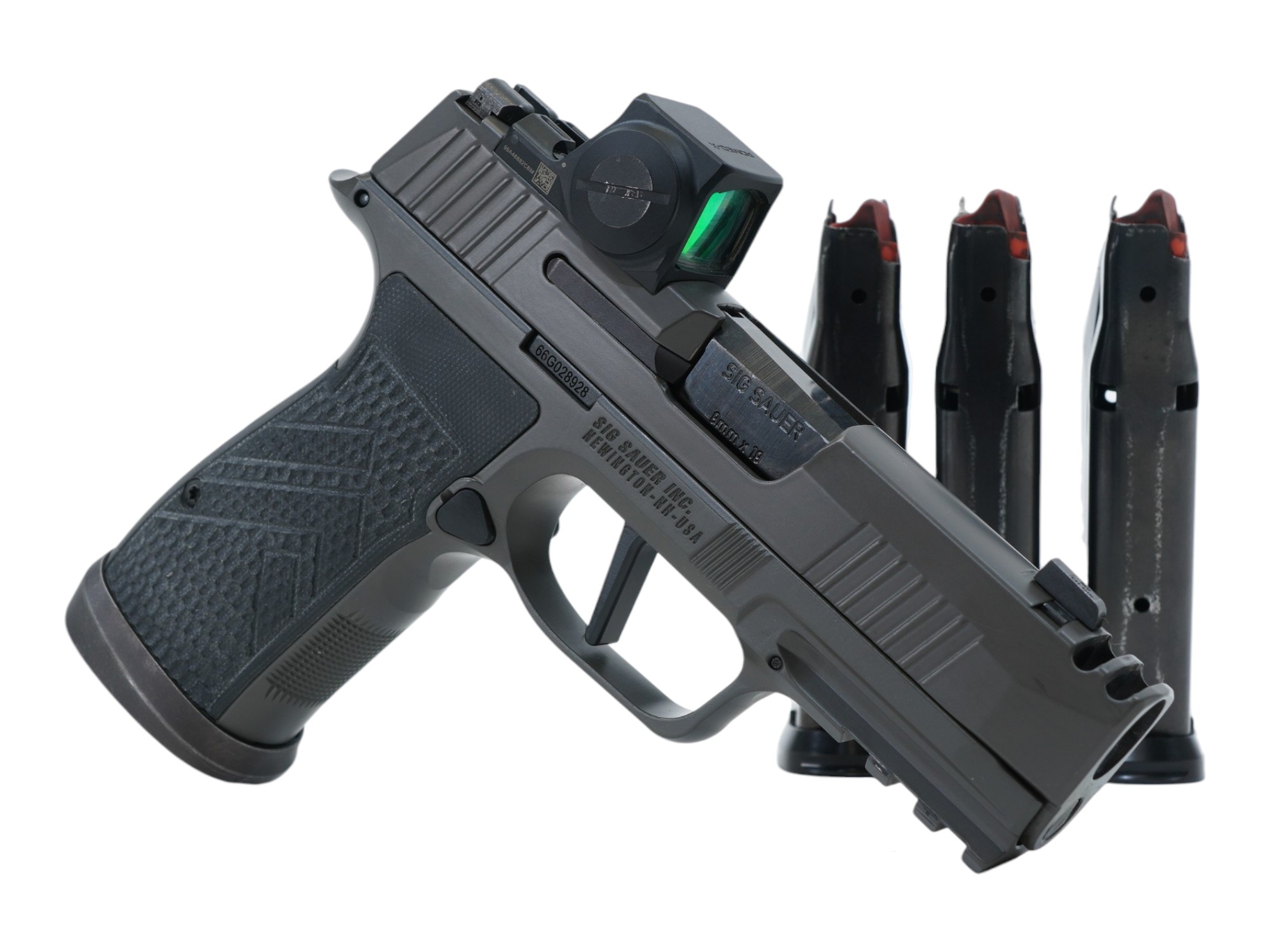Sig Sauer P365 AXG Legion OR 9mm 17rd + Romeo x
