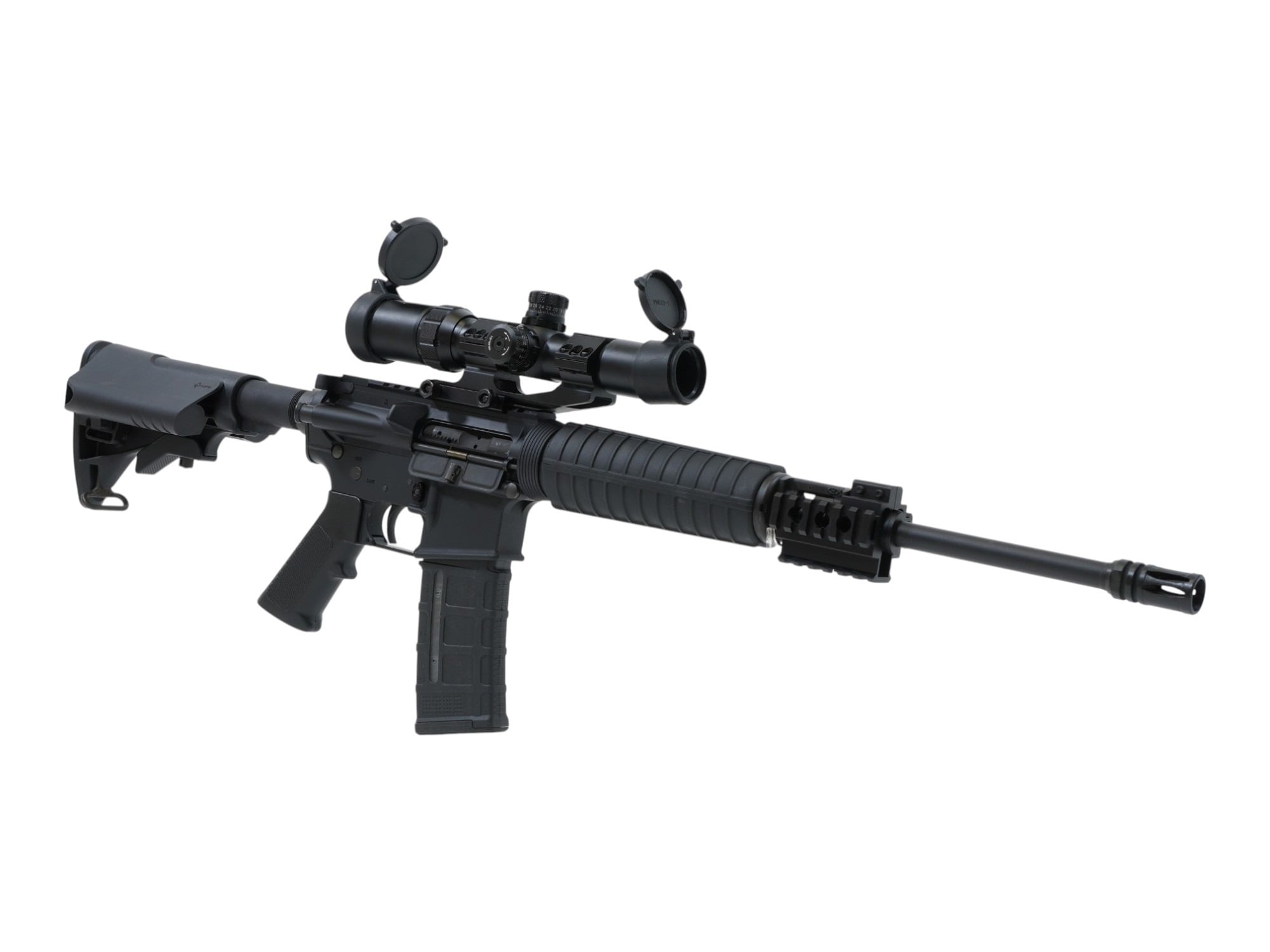 Bushmaster XM15-E2S 16" Rifle 5.56 NATO, Black + Scope