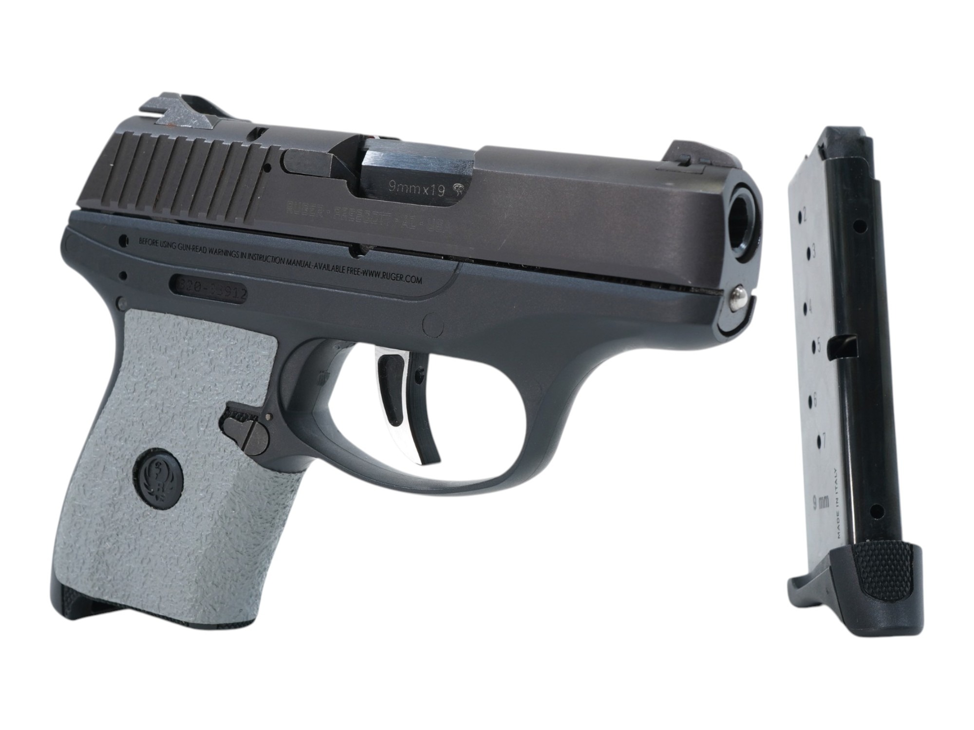 Ruger LC9 9mm 7rd, Black/Grey + Timney Trigger Upgrade