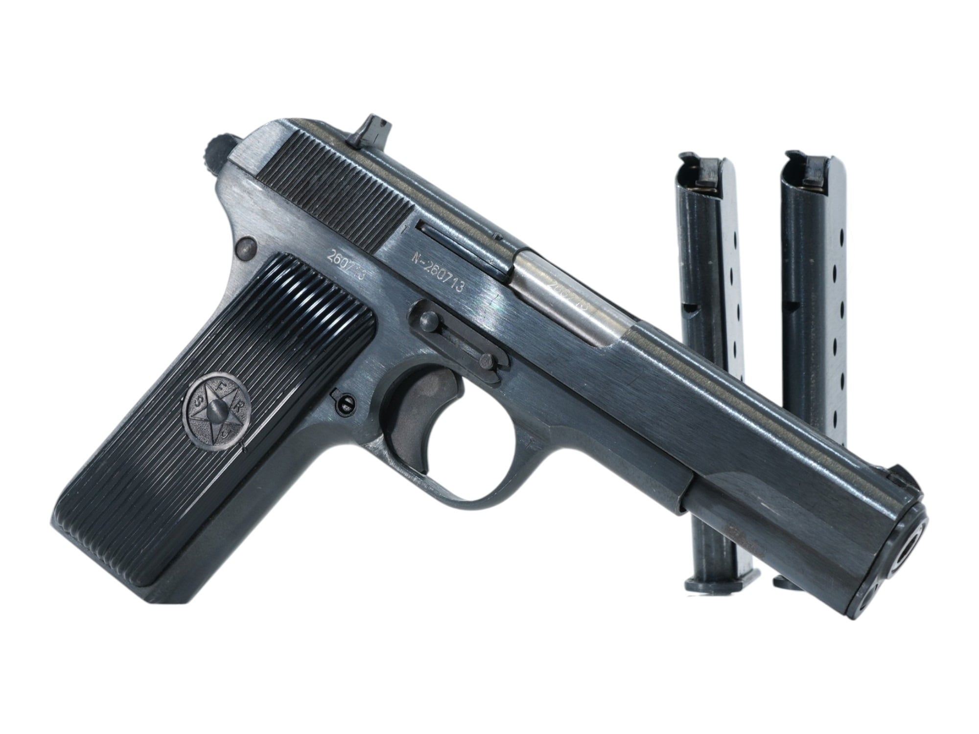 Zastava Arms Model M57 Yugo 7.62x25 Tokarev 7rd, Blued