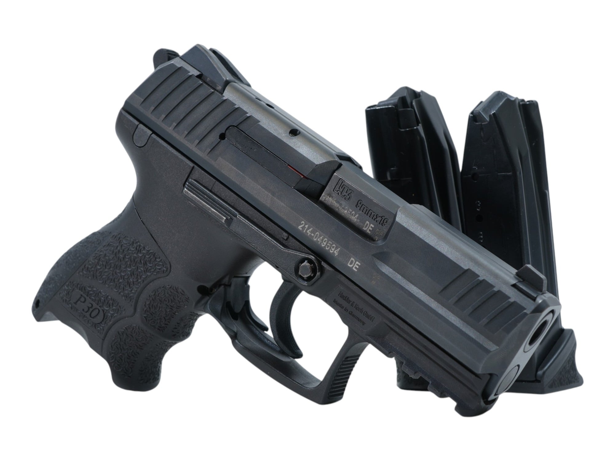 Heckler & Koch P30SK Pistol 9mm 10rd, Black