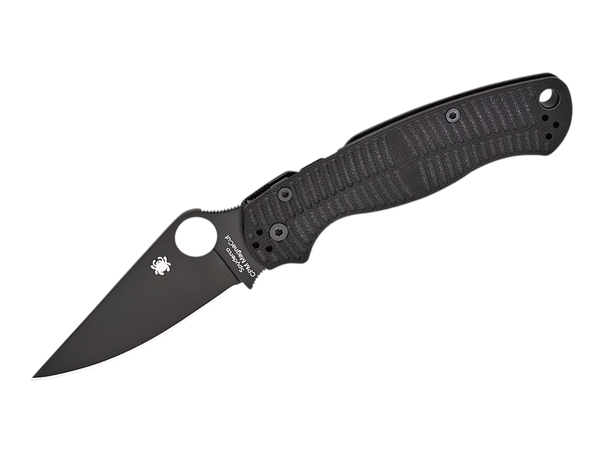 Spyderco Paramilitary 2 Salt, Folding Knife, Black G10 - C81GMCBKP2,