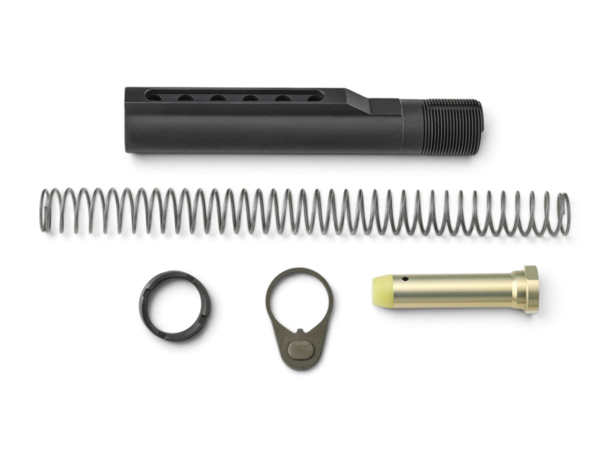 Ruger AR Buffer Tube Kit, Carbine Length, Black