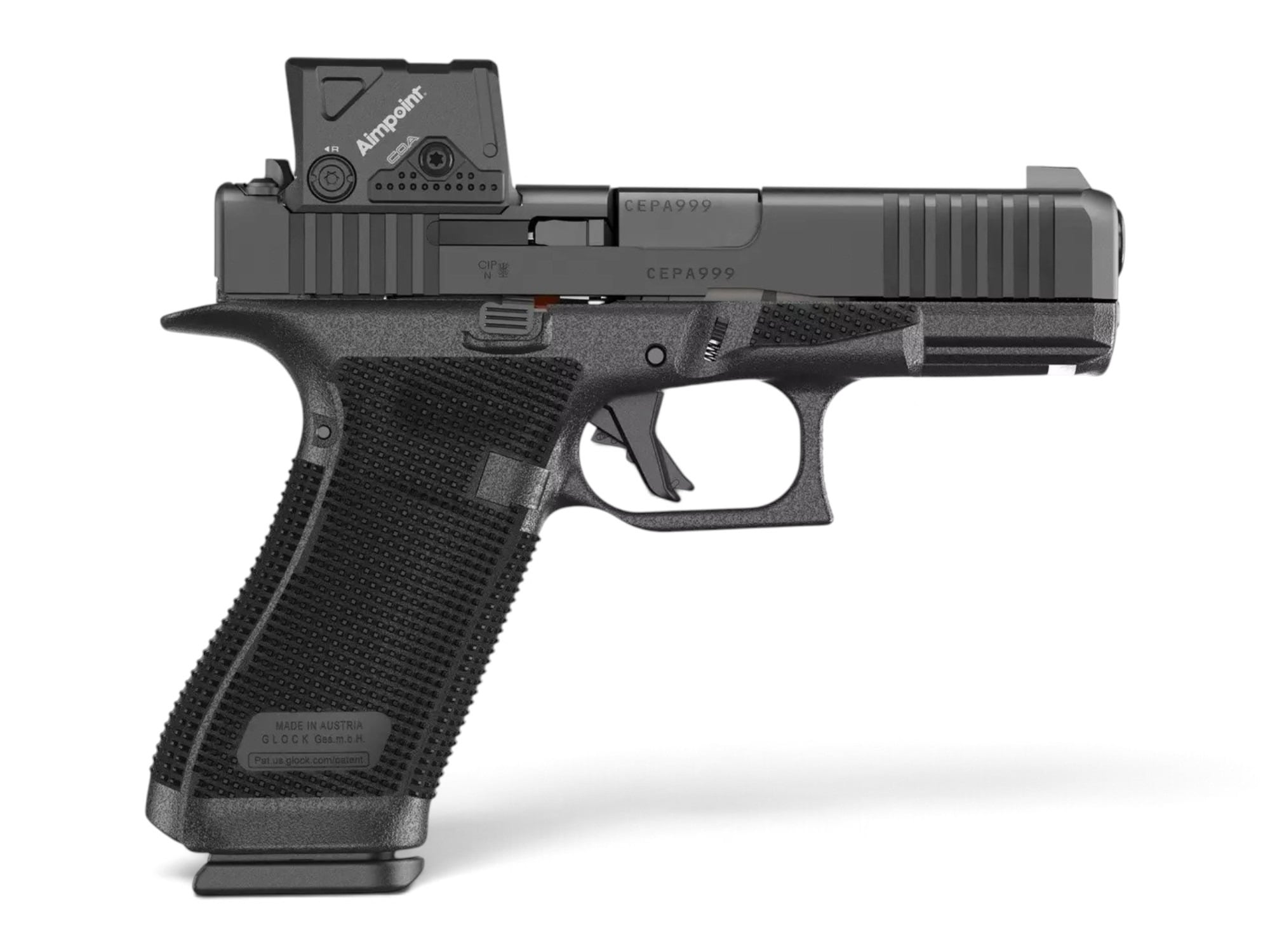 Glock G45 Gen6 COA 9mm 17rd, Black + 3.5 MOA Red Dot