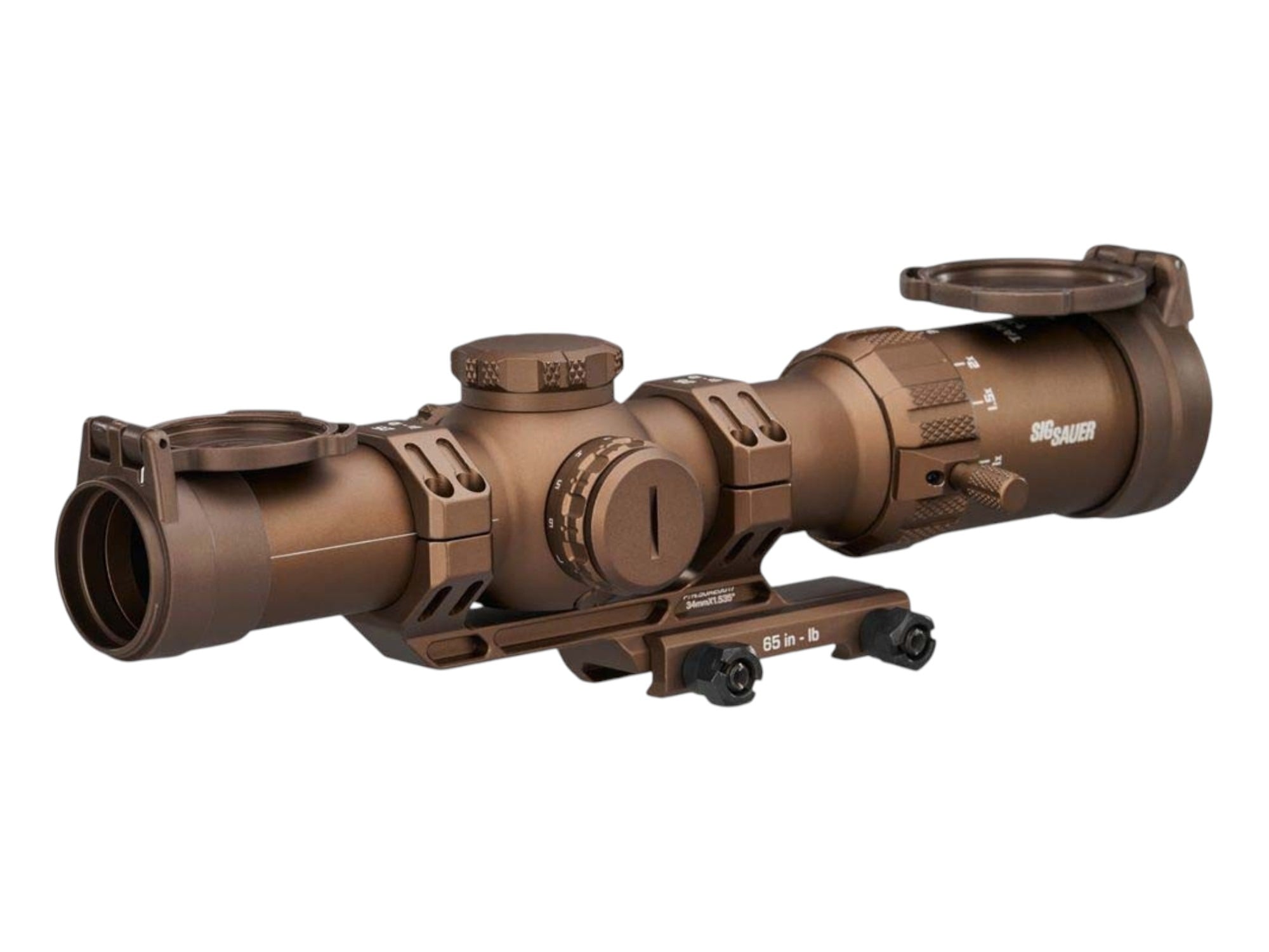Sig Sauer Tango-MSR 1-10x28mm Rifle Scope, 34mm, Coyote