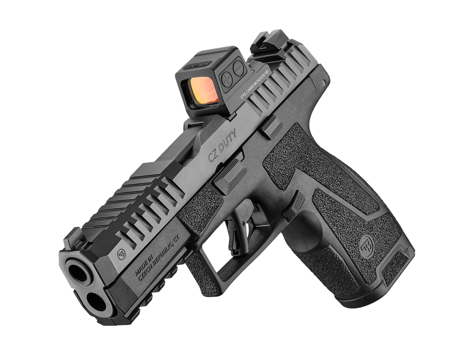 CZ Duty 4.0F 4" 9mm 17rd, Black Nitride