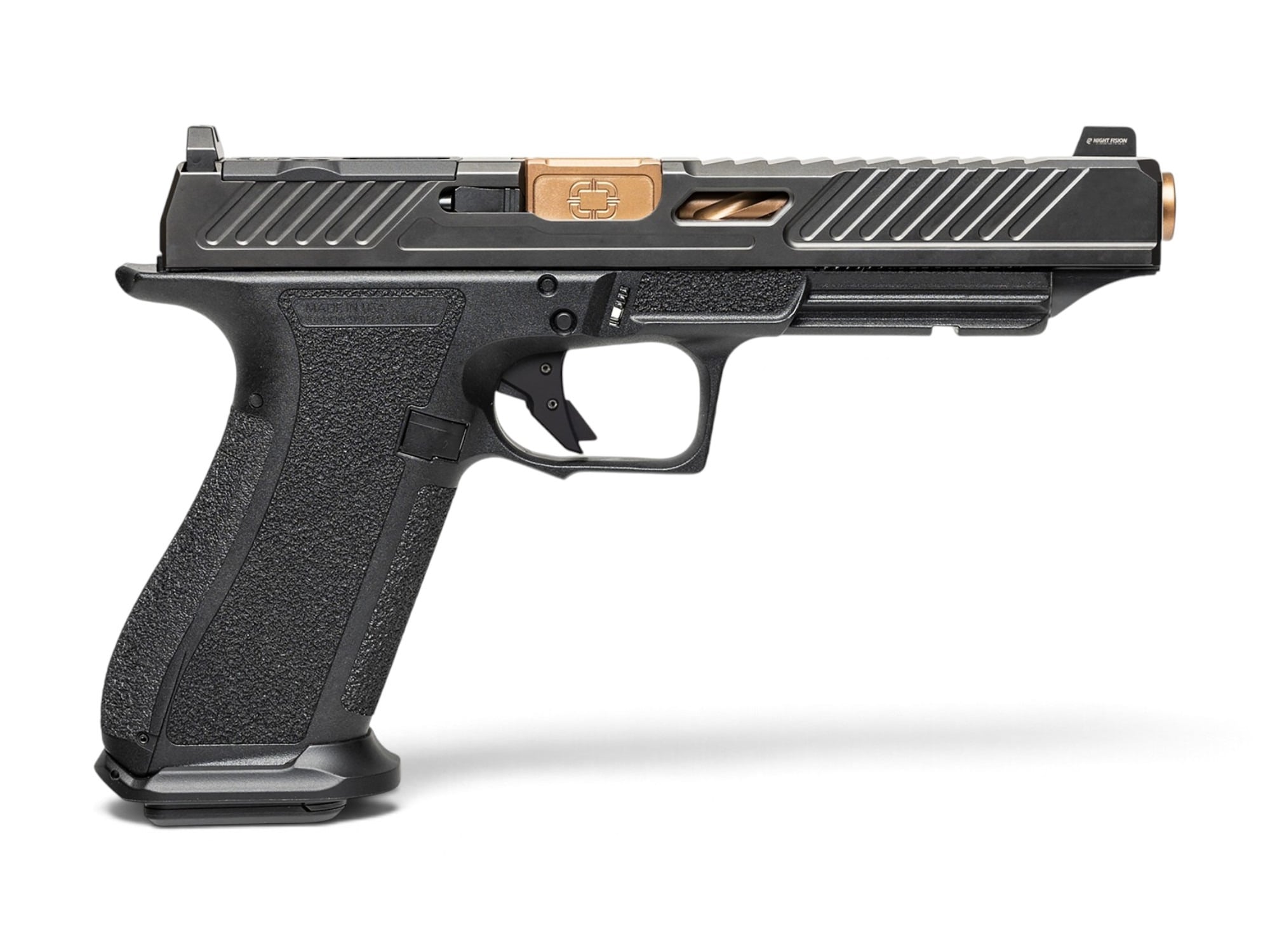 Shadow Systems DR920L Elite Long Slide 9mm 17rd, Black