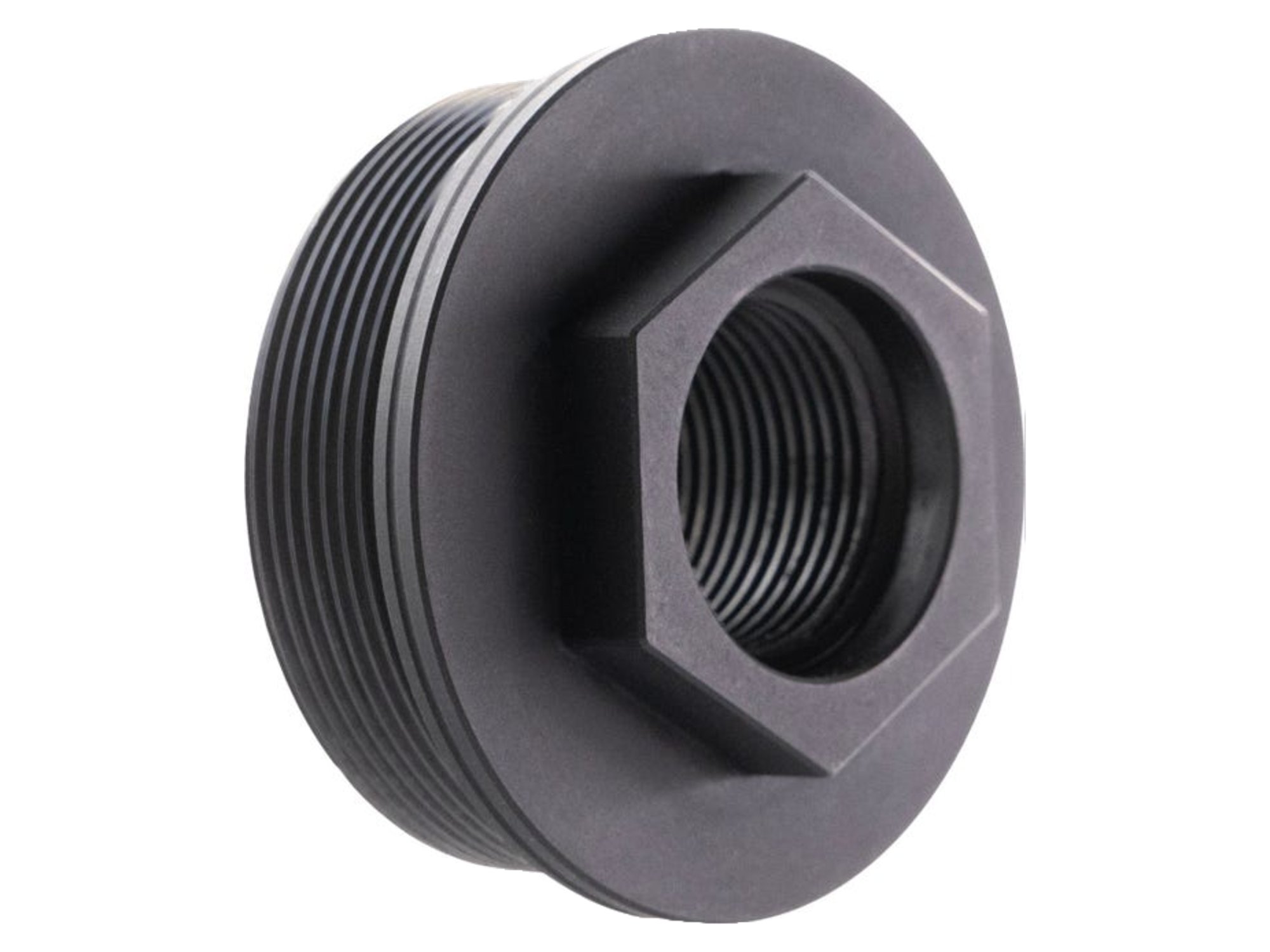 CMMG Zeroed HUB Mount, 1/2x28, Black