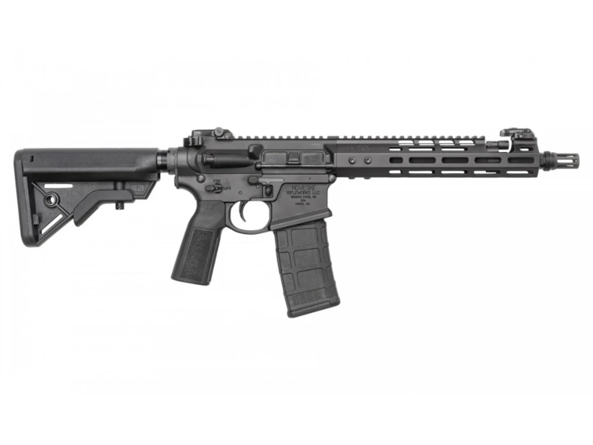 Noveske N4 Micro-Switchblock Shorty 10.5" SBR 5.56 NATO, Black