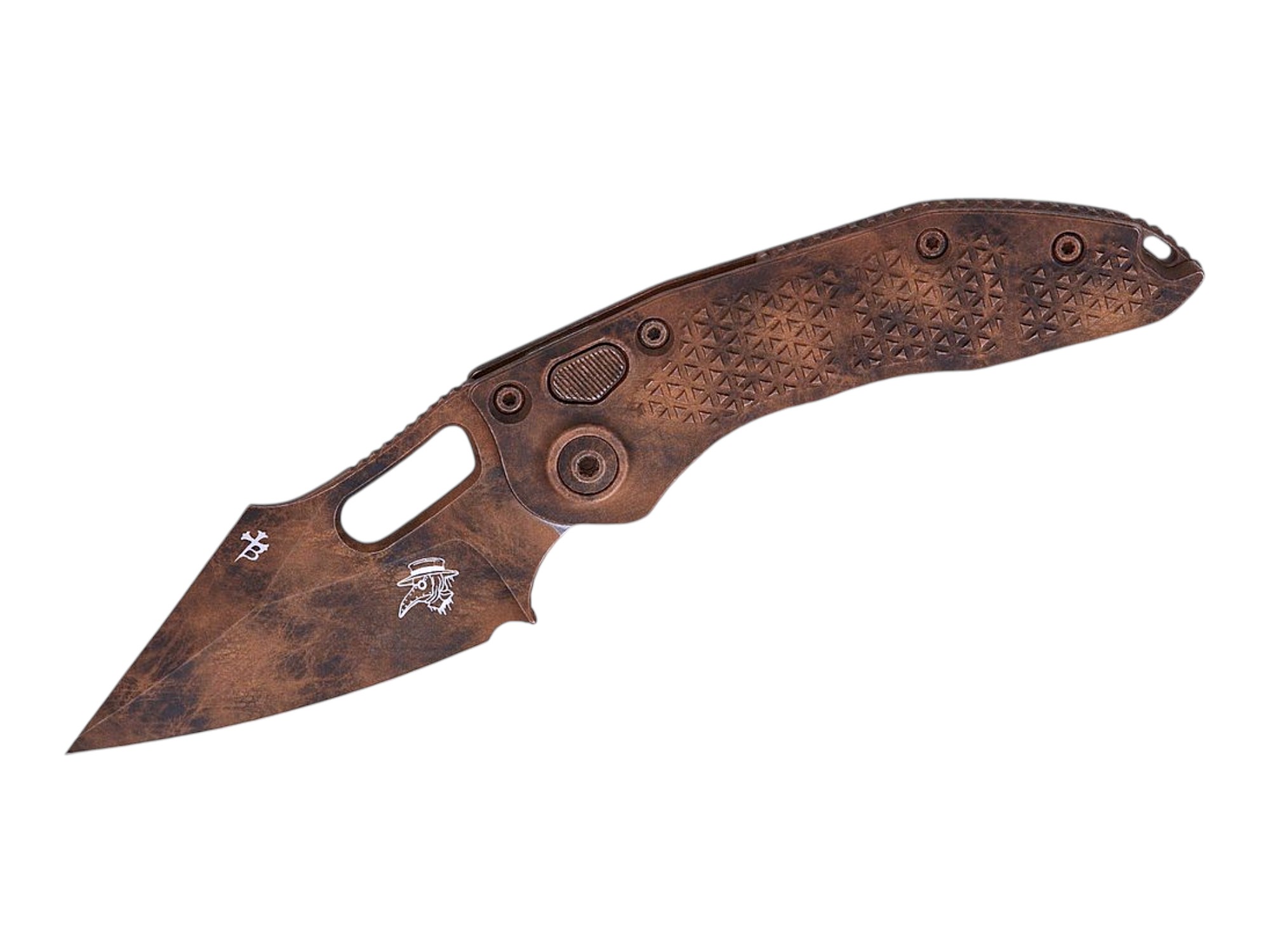 Microtech Stitch Automatic Signature SERIES Plague