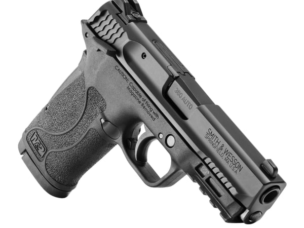 Smith & Wesson M&P380 Shield EZ 8rd, Manual Safety, Black · UPC 022188869743