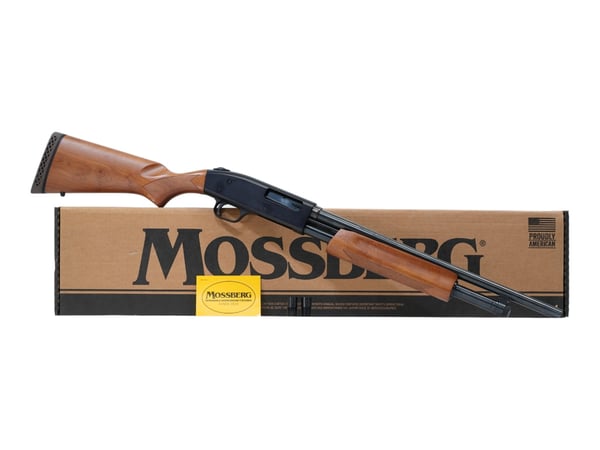Mossberg 500 Hunting 20" 20GA/3" 5rd, Walnut + Extra 26" Barrel (Pre-Owned) 46004