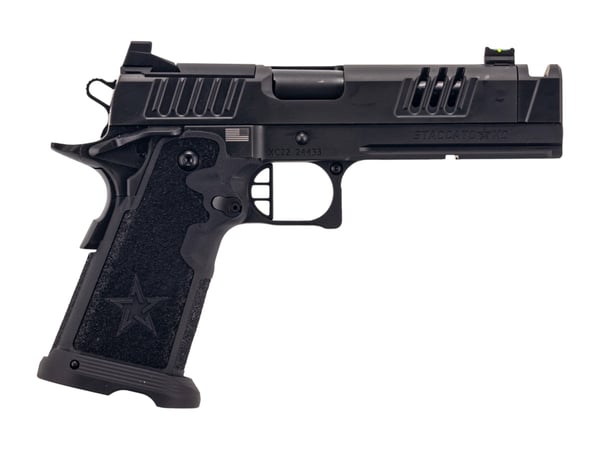 Staccato XC 9mm 17rd, CS Frame, Flat Trigger · UPC 46110