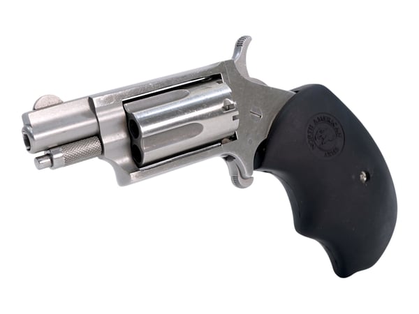 North American Arms 22MS 1.13" 22 Magnum 5rd + Black Widow Grips (Pre-Owned) 46117
