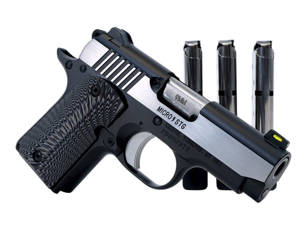 Kimber Micro 9 STG 9mm 7rd, Two Tone + G10 Grips (Pre-Owned) 46123