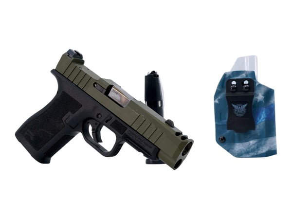 Palmetto State Armory Dagger Micro Comp 9mm 15rd, OD Green (Pre-Owned) 46129