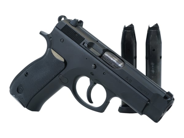 CZ 75 Compact 9mm 15rd, Safety Selector, Black (Pre-Owned) 46139