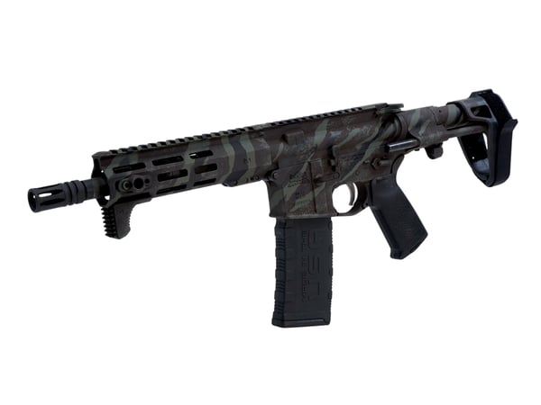 Palmetto State Armory PA-15 Pdw 300 Blackout 30rd, Tiger Stripe (Pre-Owned) 46217