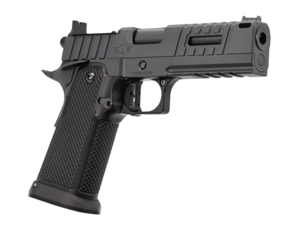 United Gunworks Alpha 4.5" Ported 9mm 20rd, Island Barrel, Black · UPC 46343