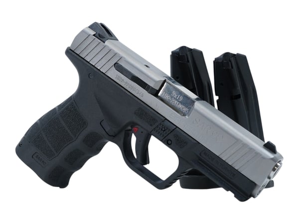 Sarsilmaz SAR9 Compact 4" 9mm 15rd, Stainless (Pre-Owned) 46452