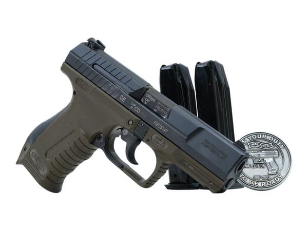 Walther P99 AS Final Edition 4" 9mm 15rd, OD Green (Pre-Owned) 46480