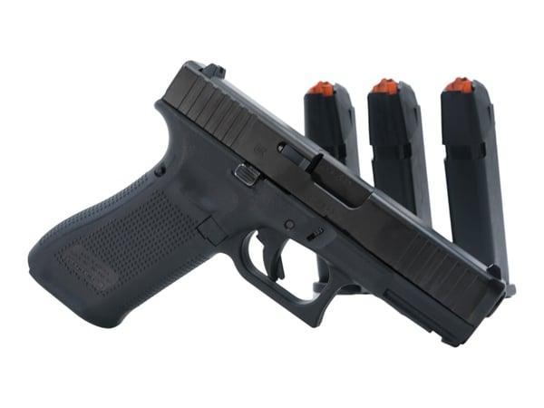Glock G45 Gen5 9mm 17rd, Black + 3 Magazines (Pre-Owned) 46489