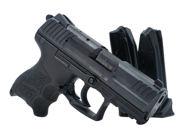 Heckler & Koch P30SK Pistol 9mm 10rd, Black (Pre-Owned) 46642