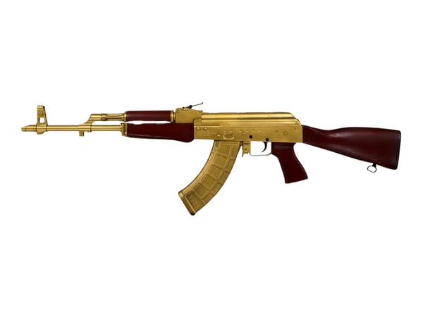 Redstar Ordnance BSR-47 AKM 7.62x39mm 30rd, Red/Gold · UPC 756542288955