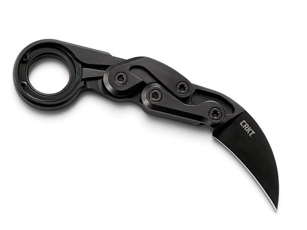 CRKT Provoke Kinematic Folding Knife, Titanium Nitride Blade, Black · UPC 794023404005
