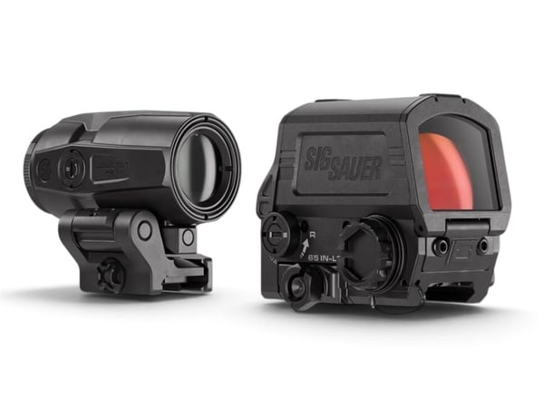 SIG ROMEO8T-AMR & JULIET3T-AMR COMBO | RED DOT + 3X MAGNIFIER · UPC 798681714285