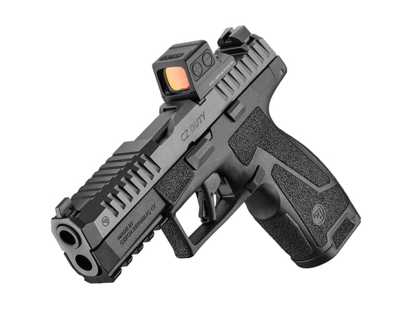 CZ Duty 4.0F 4" 9mm 17rd, Black Nitride · UPC 806703950815