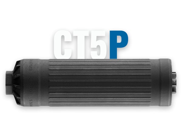 Dead Air CT5P Patrol 5.56 Suppressor 1/2x28 DT, Black · UPC 810128163897