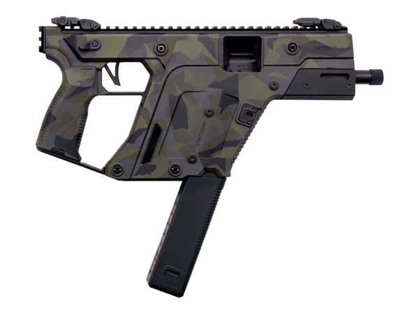 Kriss Vector SDP G3 9mm 40rd, Woodland Camo · UPC 810172121089