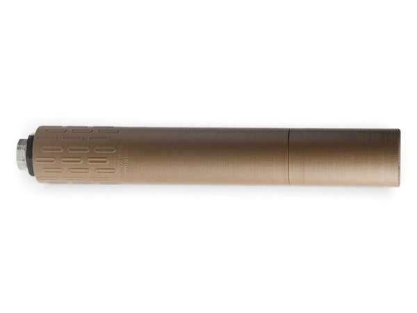 HUXWRX FLOW 45 M Suppressor .578-28 Piston, FDE · UPC 810176430460
