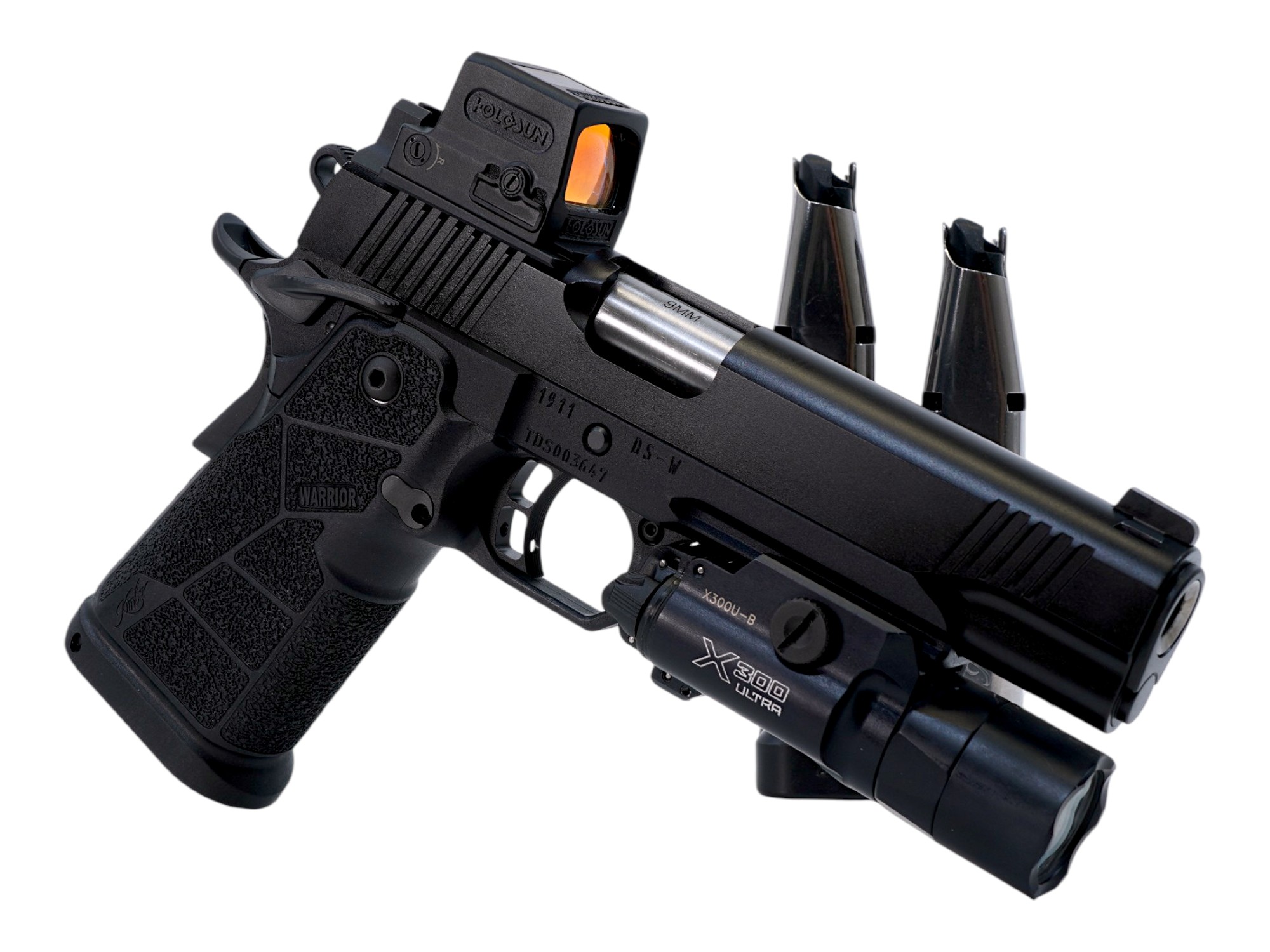 Kimber 1911 DS Warrior LW 9mm 17rd + HS509T And X300